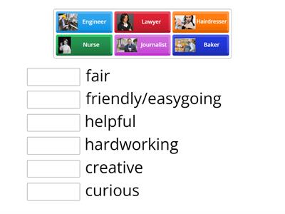 Jobs personality traits