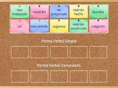 ¿La forma verbal es simple o compuesta?