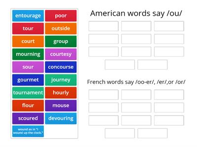 Barton 9.8 - American words or French words?