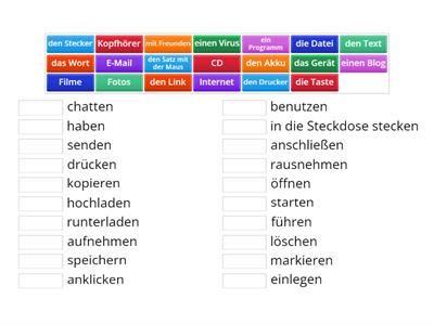 Medien Wortschatz 