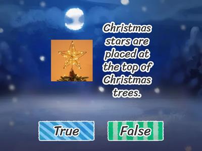 Christmas True or False