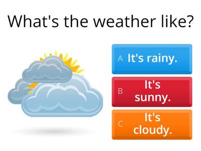 KB 3 un 12 Weather Vocabulary