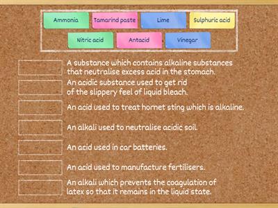 Acidic, Alkaline and Neutral Substances