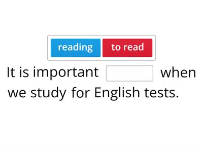 Gerund vs infinitive