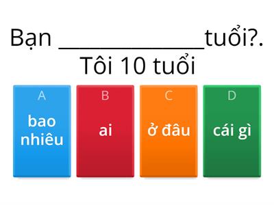 Từ để hỏi 2