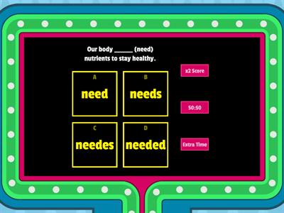 G2 Simple Present Tense 