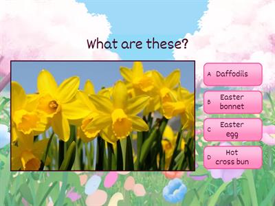 Grade 4 - Easter vocabulary