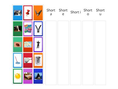 Short Vowel Sort