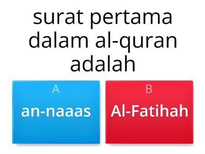 Surat Al-Fatihah