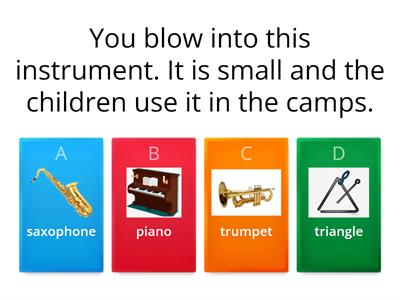 SM 4 musical instruments