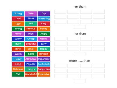  Comparatives