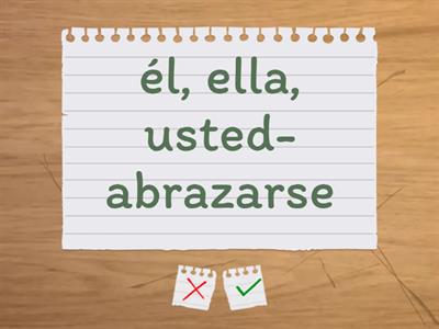 Spanish 2- Reflexive Verbs