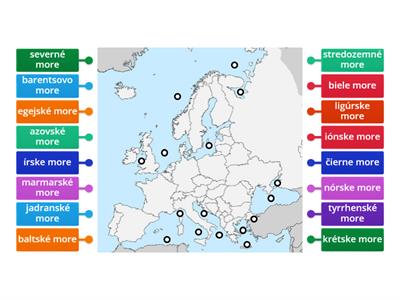 Slepá mapa Európy - Moria