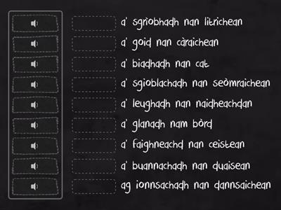 Possessive case 5 - Definite plural nouns 1