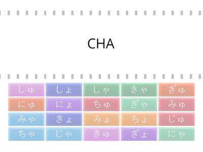 Hiragana: Combination Sounds