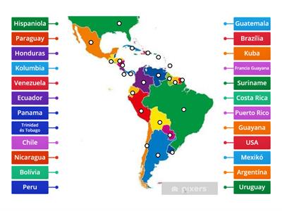 Latin-Amerika országok