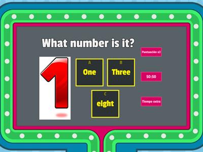 numbers QUIZ