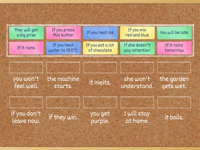  zero & first conditionals