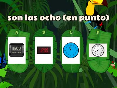 QUIZZ : Asocia las horas*