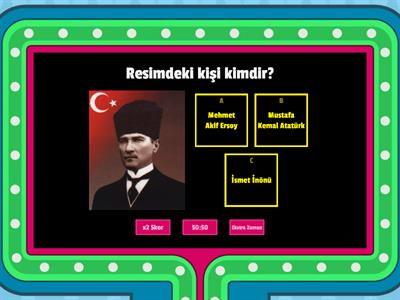 Atatürk Hayatı Öntest