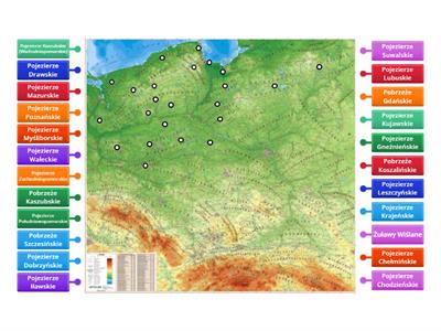 Pobrzeża i pojezierza Polski