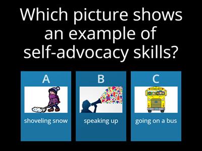 Self Advocacy - what are some skills?
