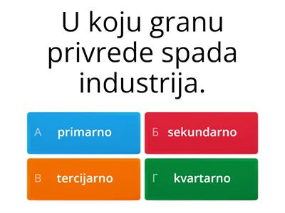 Privreda, Привреда