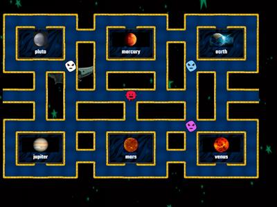 Planets Maze chase