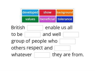 What are British values?