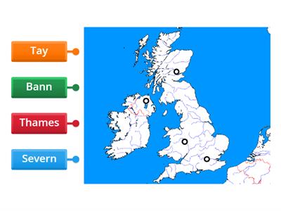 Chesswood Junior School Year 5 - Locate Key UK Rivers