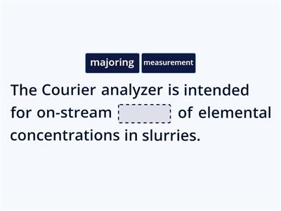 The Courier 6X SL analyzer