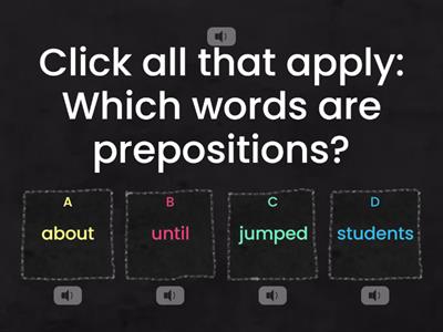 Week 3 Town Mouse and Country Mouse SDS Identifying Prepositions