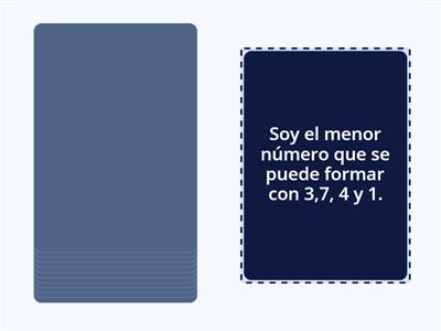 ¿Qué número soy? - Valor posicional