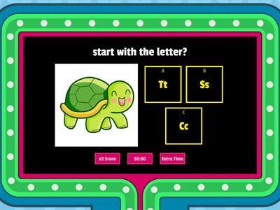  Consonants Quiz