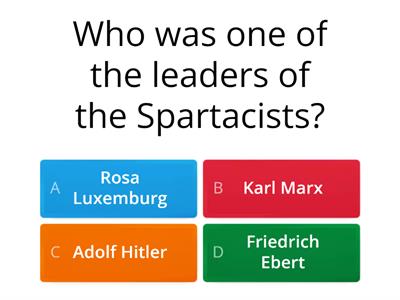 Quick Quiz on Germany Part 1
