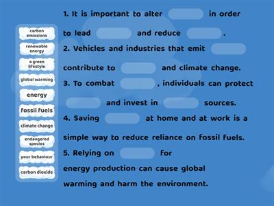 Solutions Pre-Int. 4H. Climate Change.