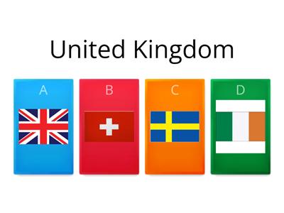European Countries and Flags- Quiz