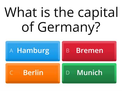 S5 German Kultur quiz