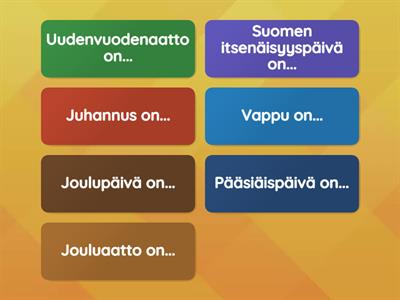 Järjestysluvut ja päivämäärät