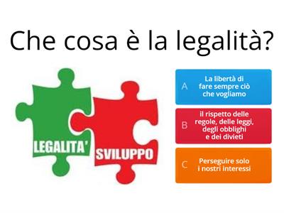 Quiz sulla legalità