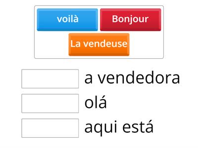 vocabulários em francês