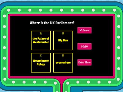 UK Parliament QUIZ game