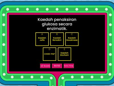 MLT DAY BIOCHEMISTRY QUIZ