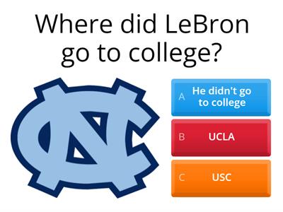 LeBron James Quiz- spec ed. 