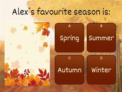 Describe your favourite season