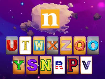 English Alphabet (n-z)