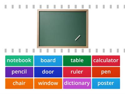 SU - p.7 (b) Classroom Objects