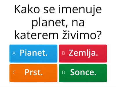 Preveri, kaj znaš! ZEMLJEPIS, 1. razred NSŠ