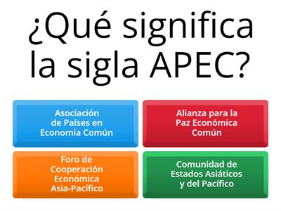 Características Generales de APEC