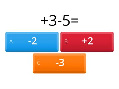 OPERACIONES SUMA Y RESTA CON NUMEROS ENTEROS